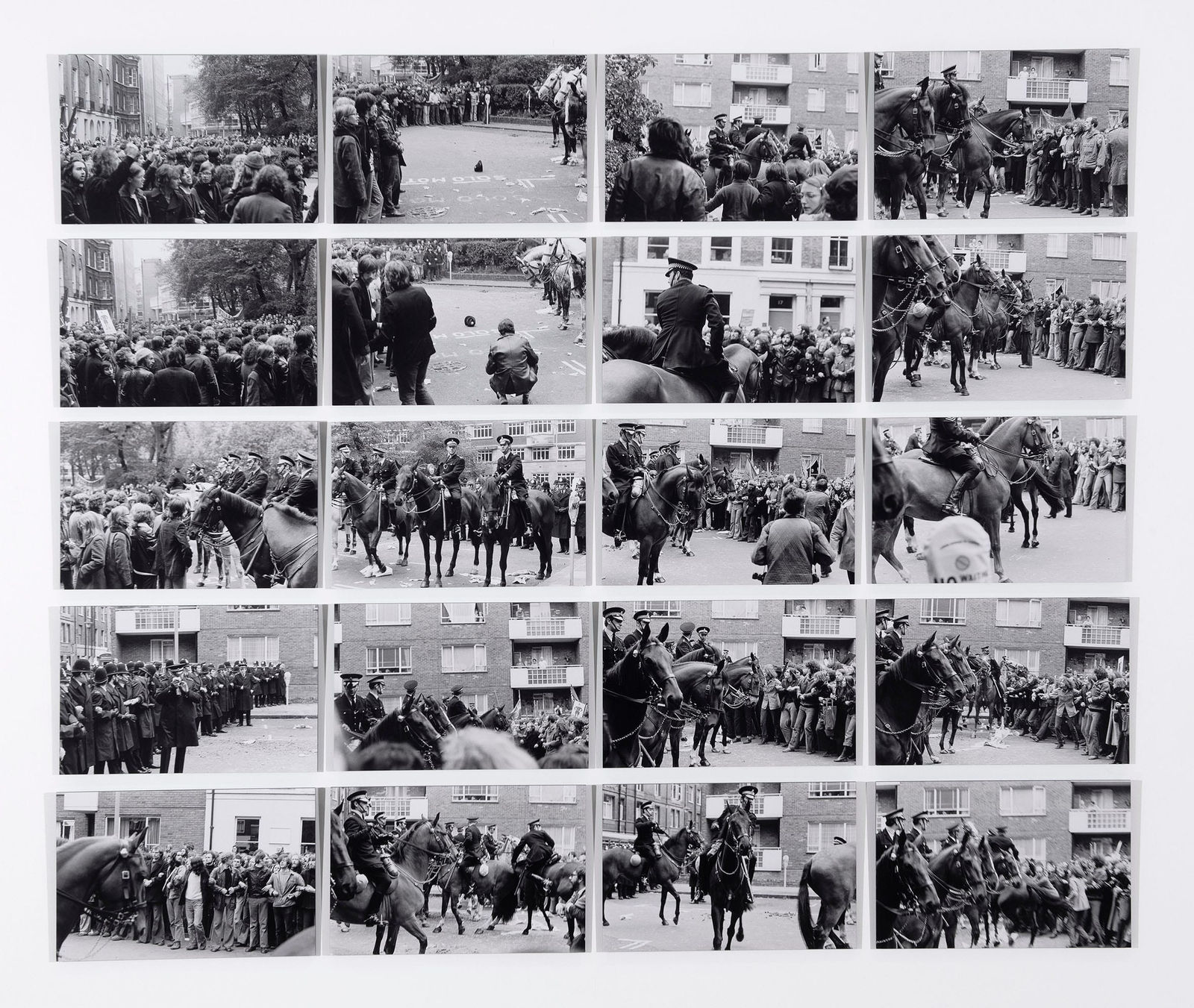 Rasheed Araeen, When they Meet , 1973