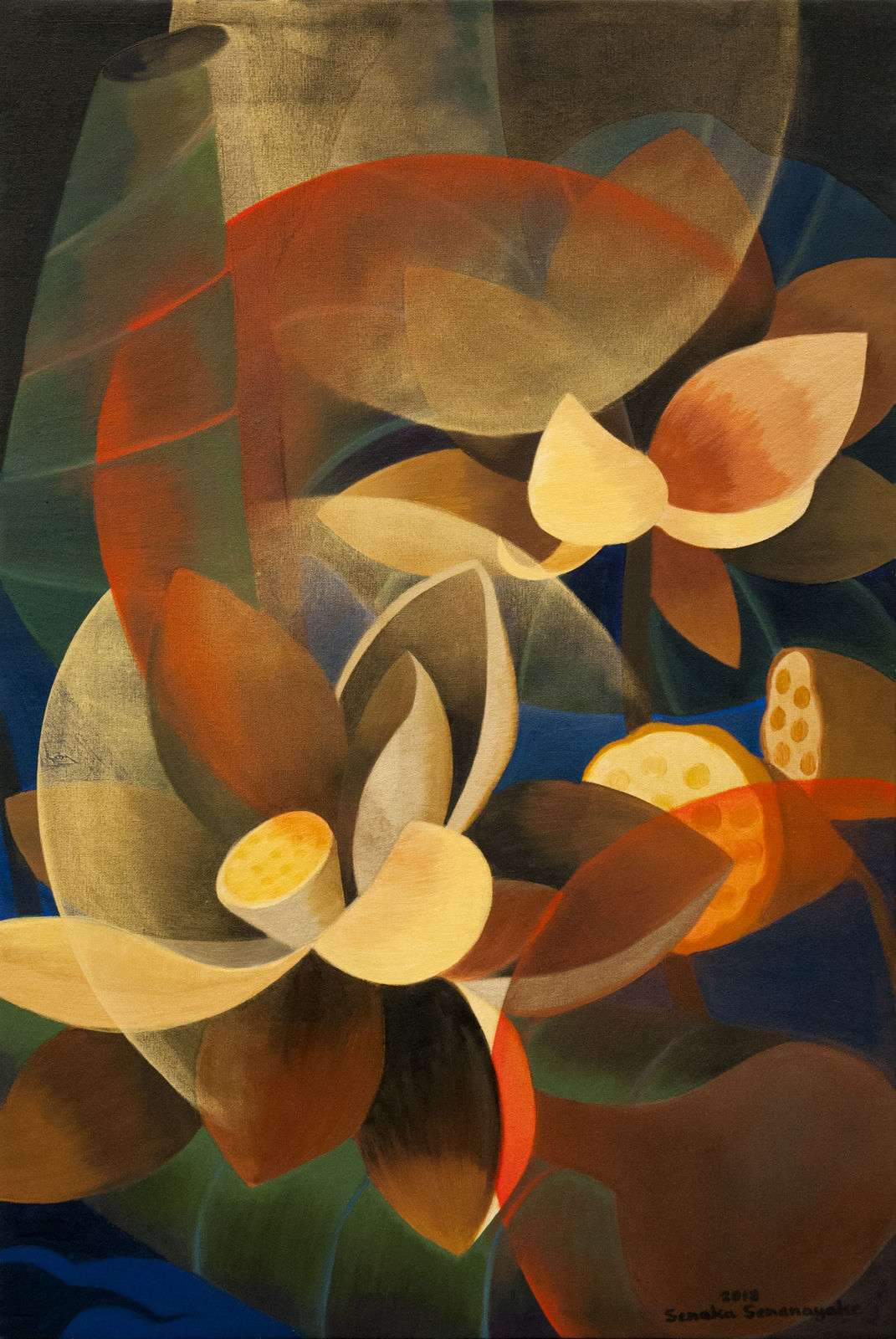 Senaka Senanayake, Golden Lotus, 2018