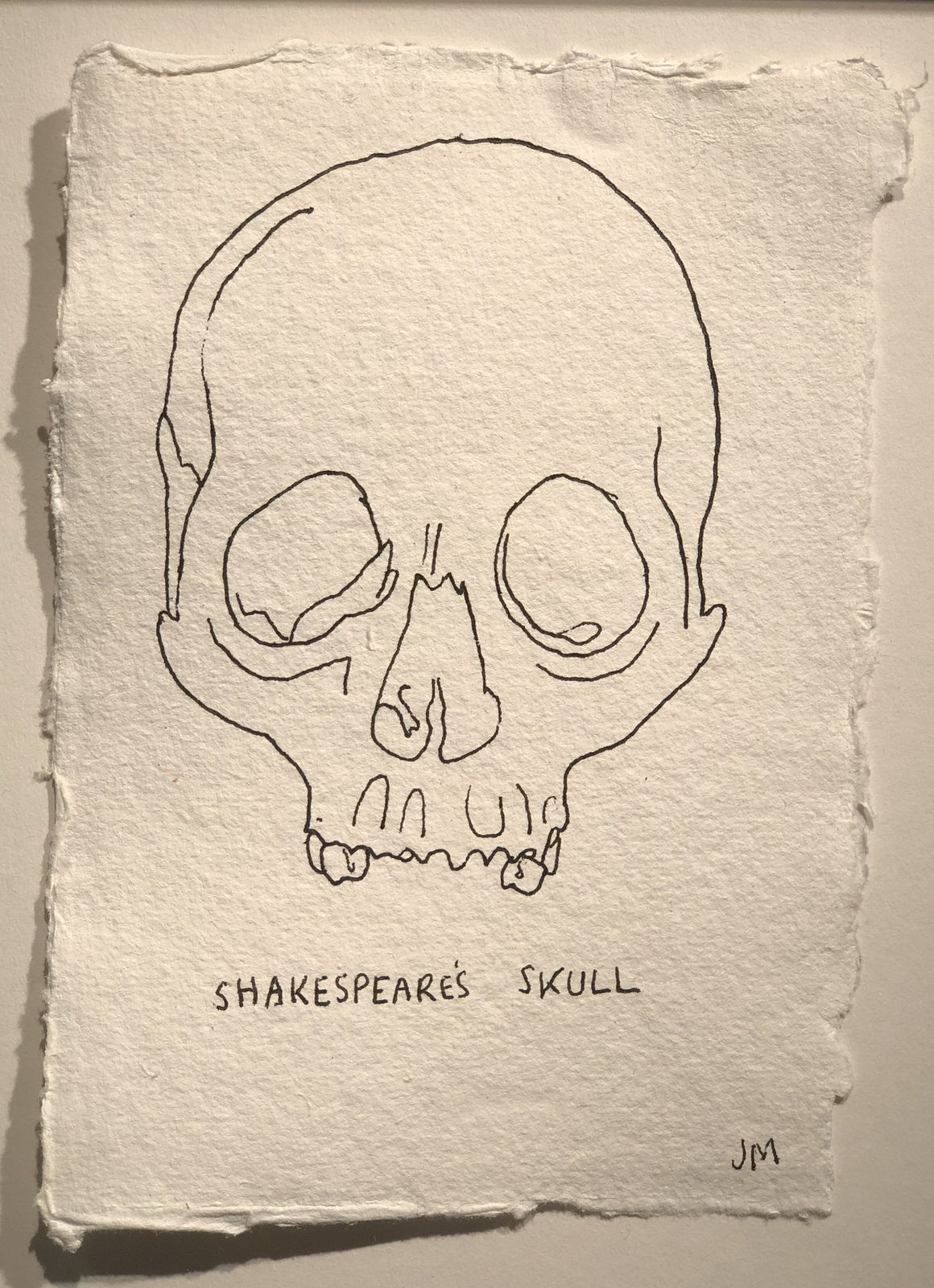 Jim Moir, Skull of Shakespear, 2018