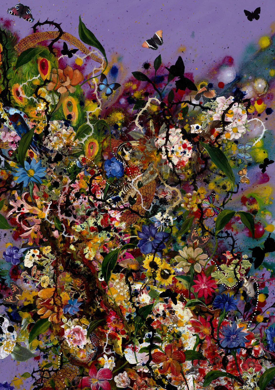 Priyantha Udagedara, Garden of Earthly Delight III, 2016