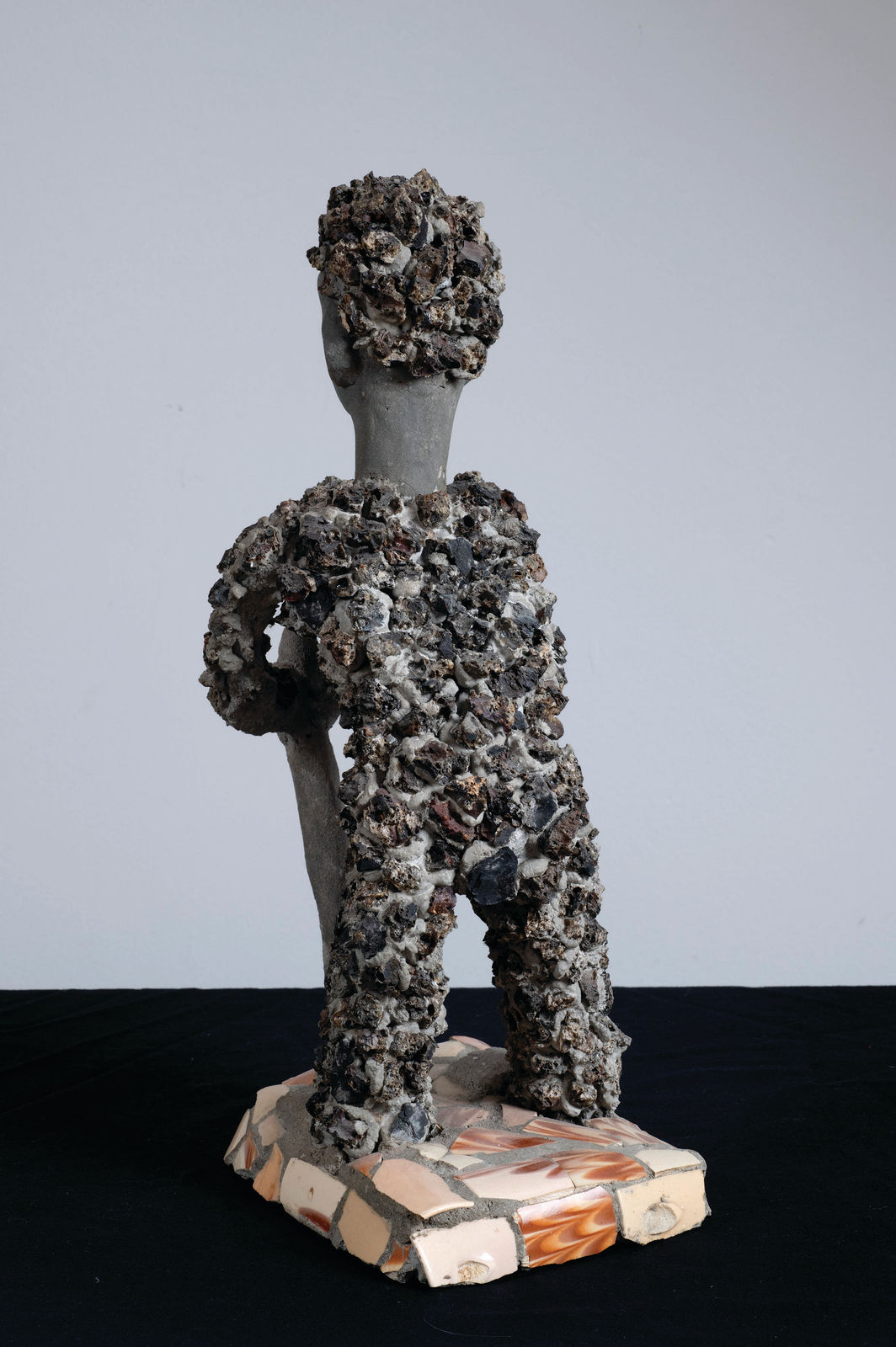 Nek Chand, Untitled (Standing Figure), 1997