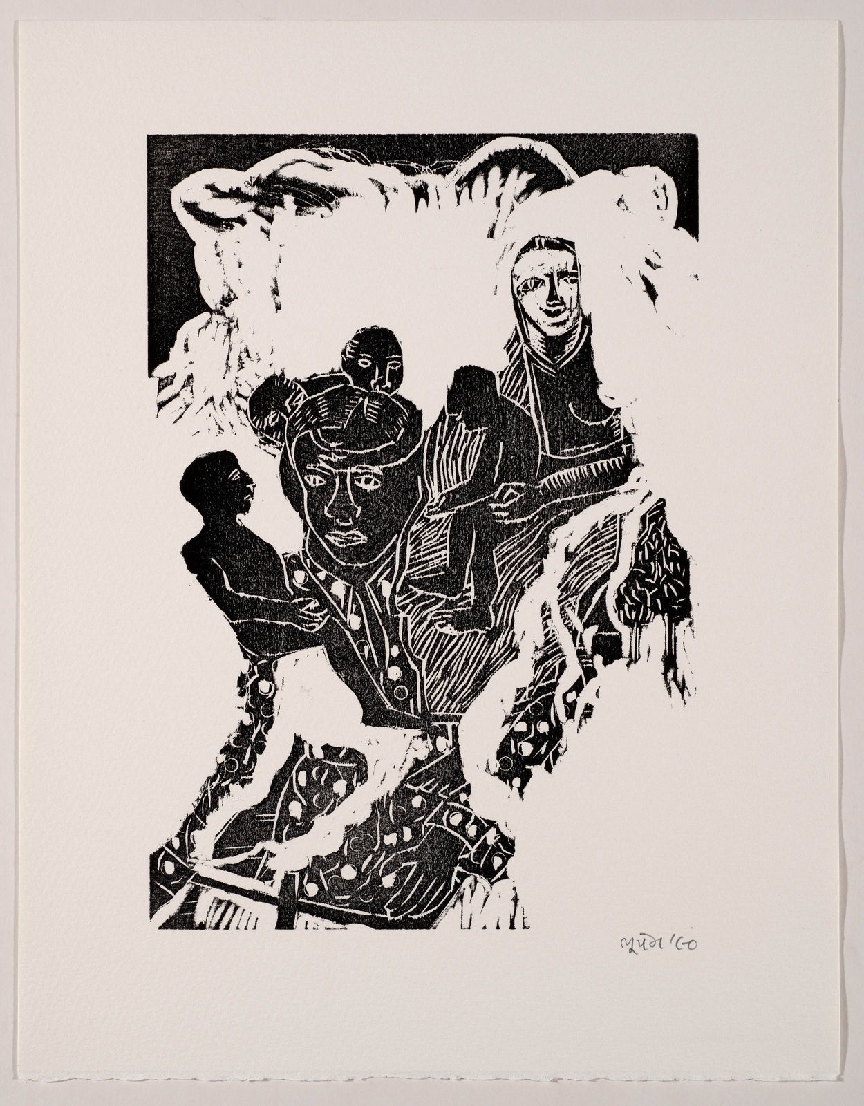 Bhupen Khakhar, Salman Rushdie, Two Stories with Five Woodcuts and Three Linocuts by Bhupen Khakhar, 1989