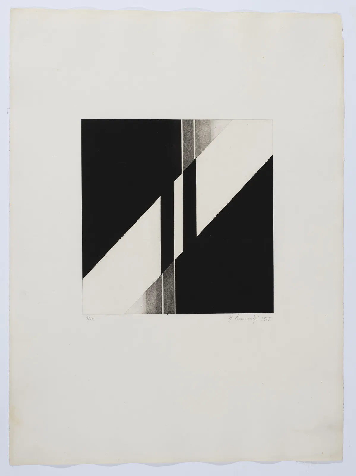 Hashim Samarchi, Composition No. 2, 1968