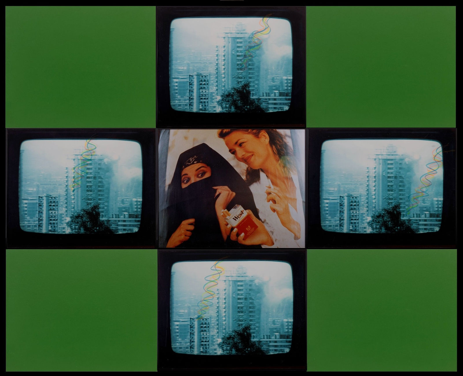 Rasheed Araeen, Jouissance, 1993-1994