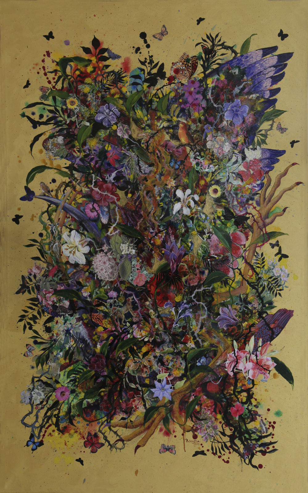 Priyantha Udagedara, Garden of Earthly Delight II, 2016