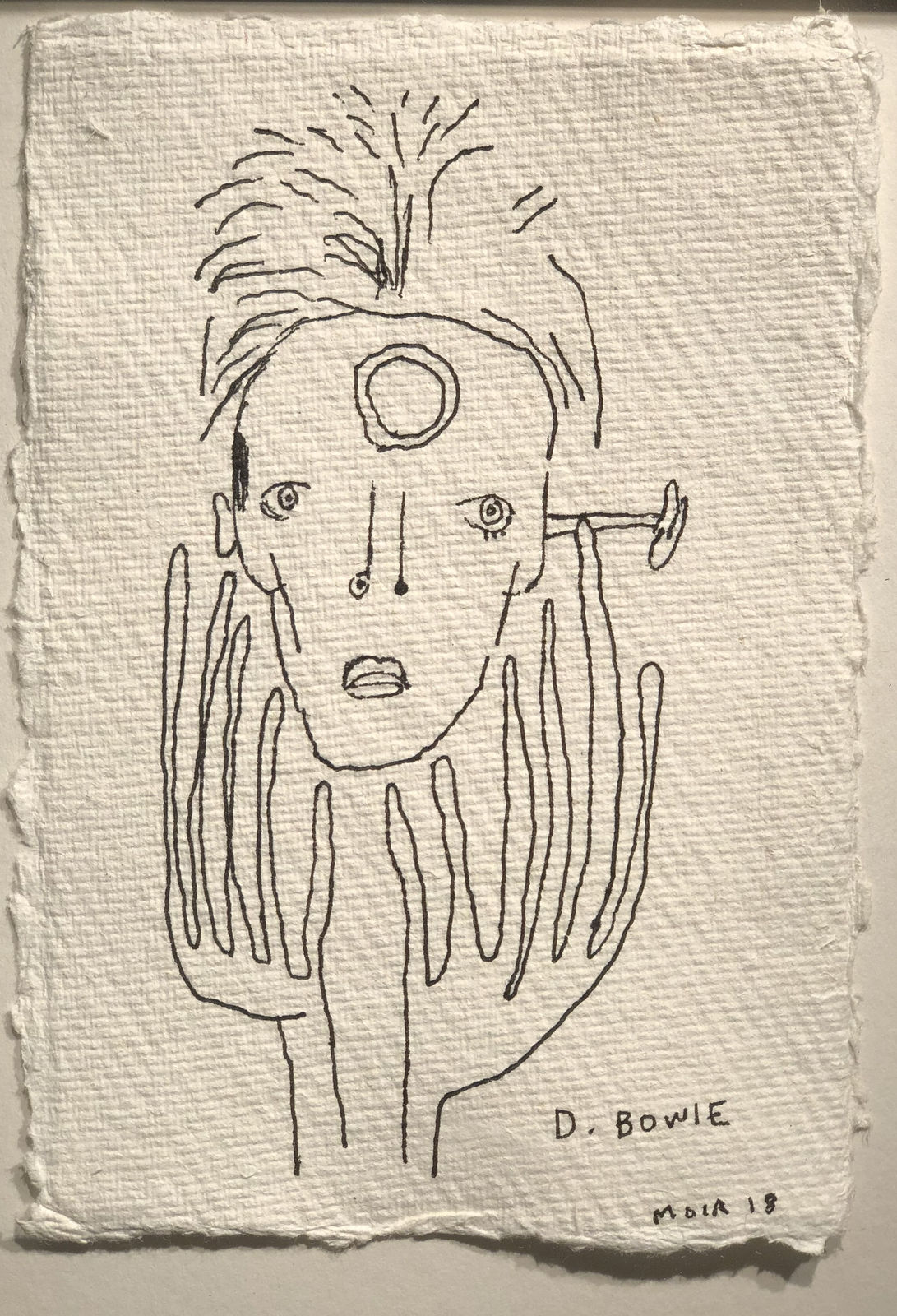 Jim Moir, David Bowie, 2018