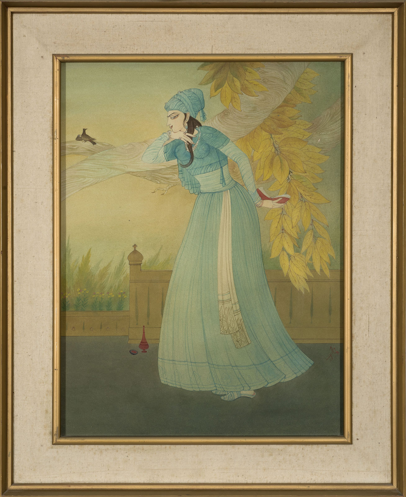 Abdur Rahman Chughtai, Romance, c. 1965