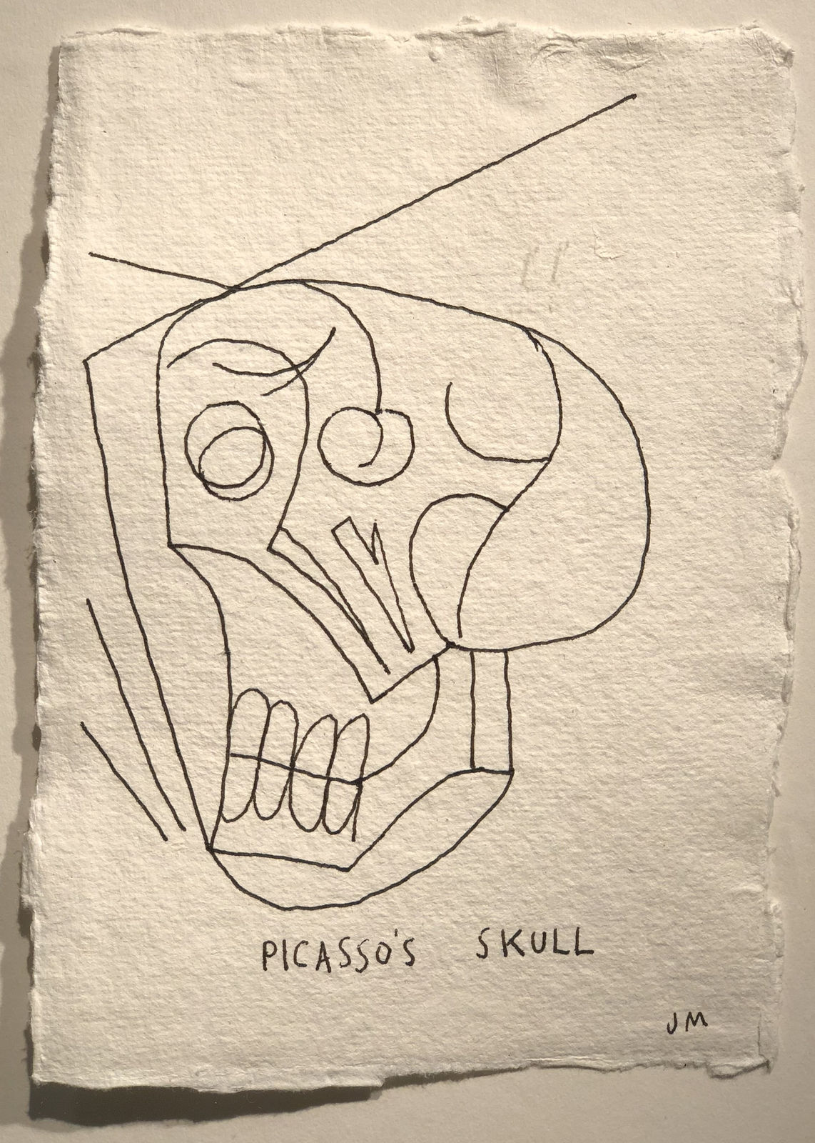 Jim Moir, Skull of Picasso, 2018