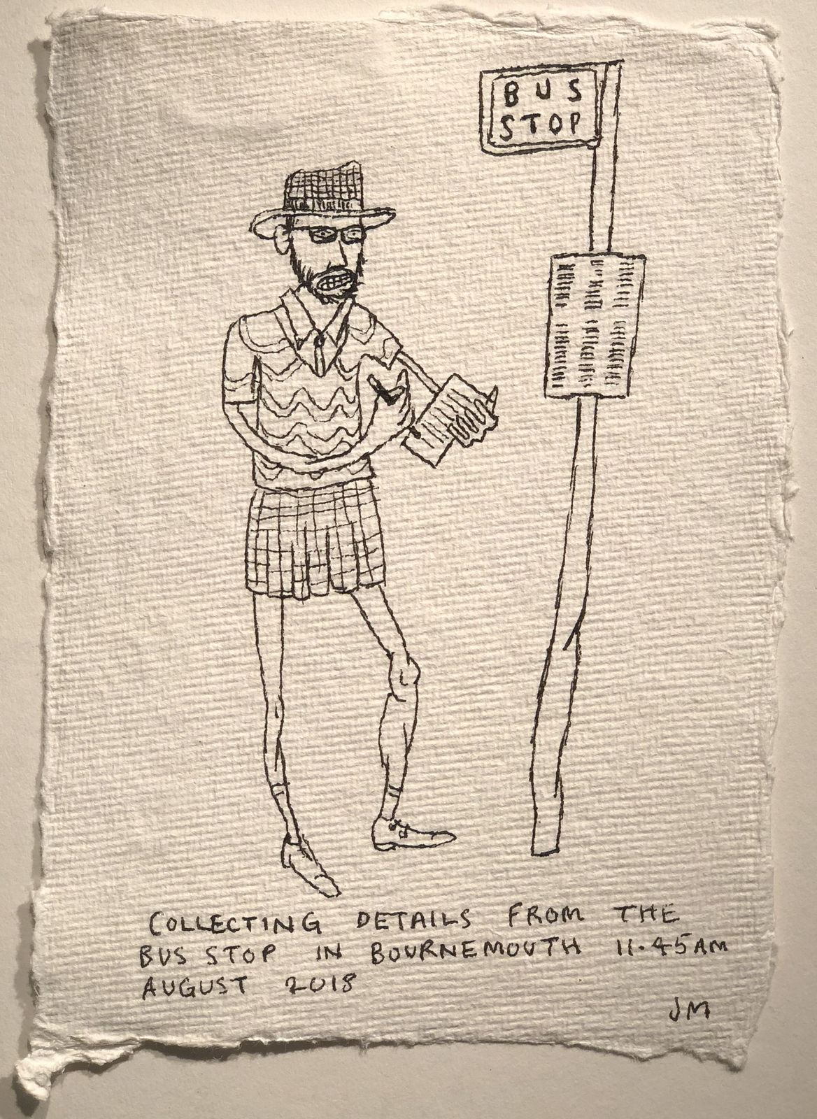 Jim Moir, Bus Stop, 2018