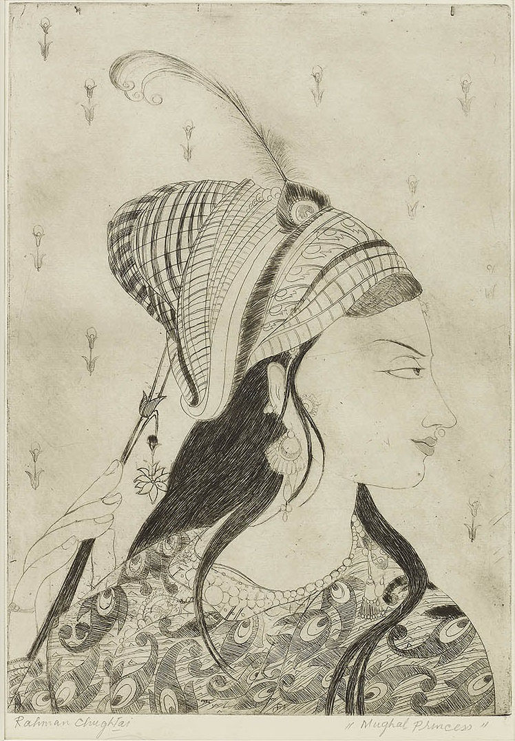 Abdur Rahman Chughtai, Mughal Princess
