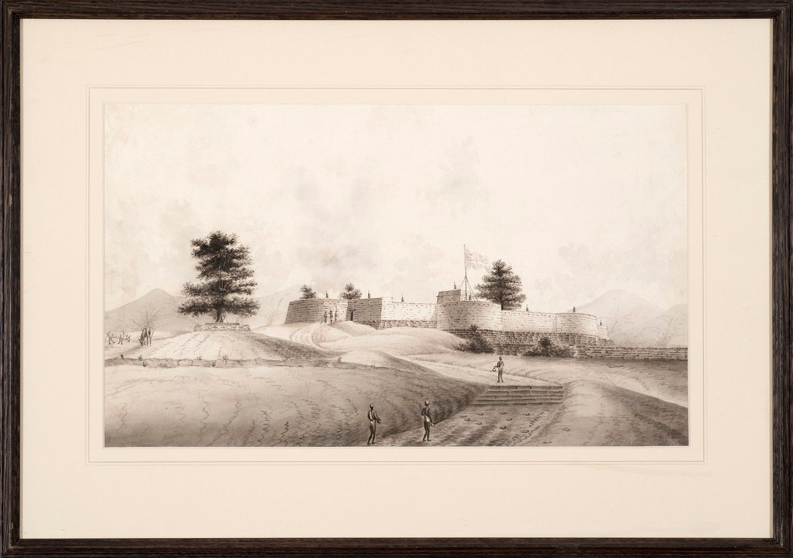 Anglo Indian School, A Company Fort, Early 19th Century