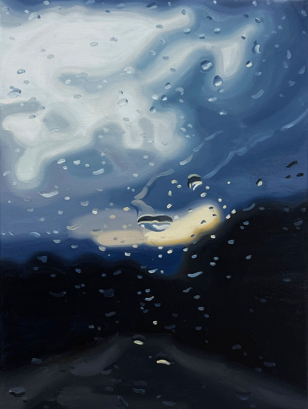 Gregory Thielker, Prelude (Pale Blue), 2024