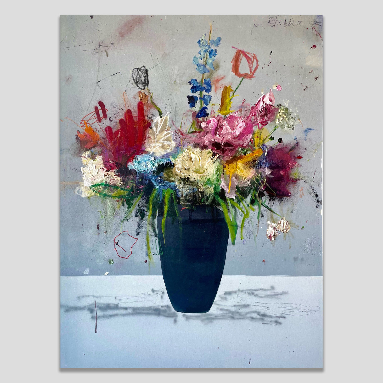 Sage Barnes, Floral Original #2, 2022