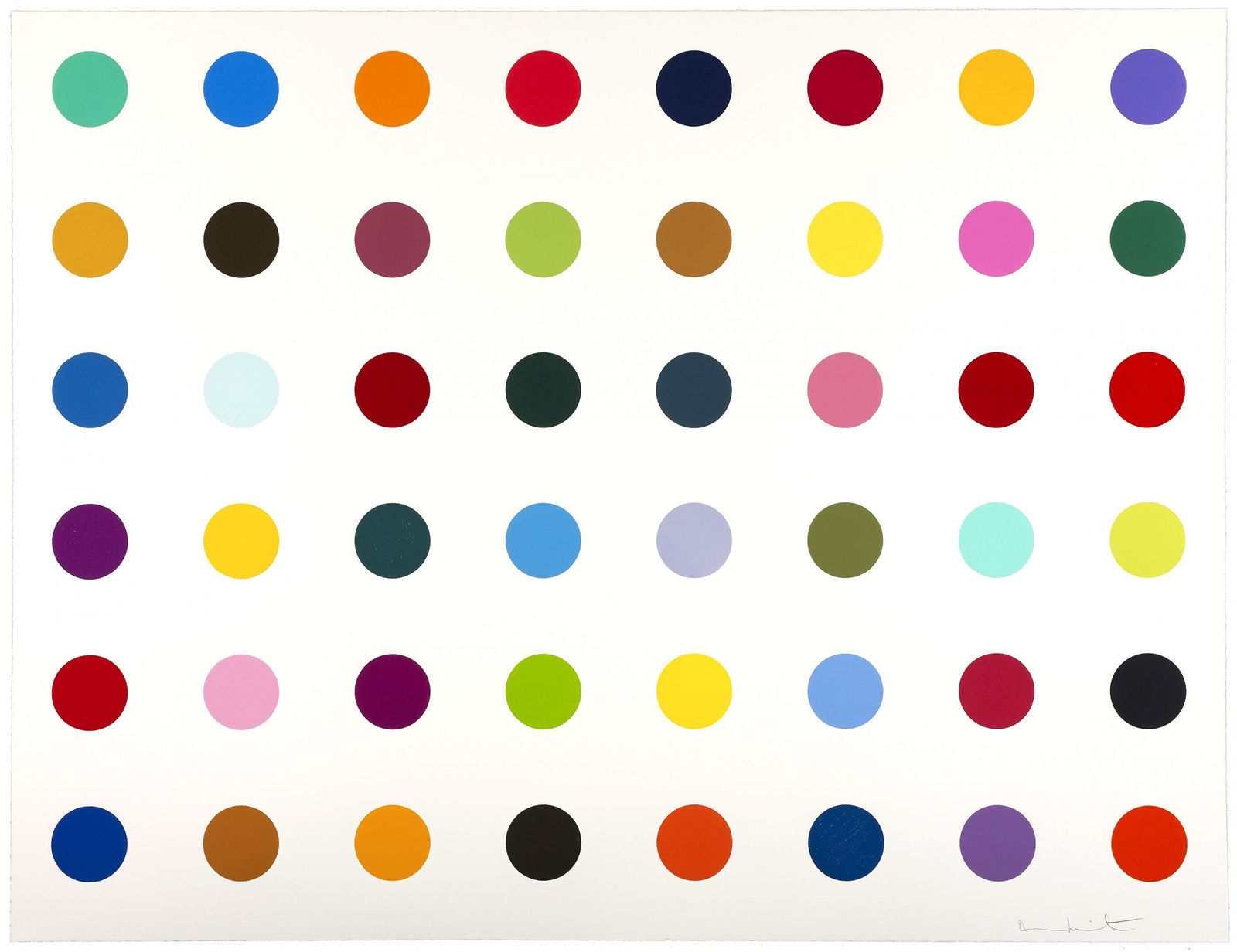 Damien Hirst, Fluoroiodobenzene, 2010