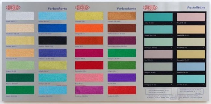 Damien Hirst, Colour Chart H3, 2017
