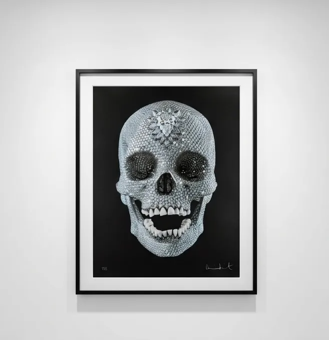 Damien Hirst, For the Love of God, Pray, 2007