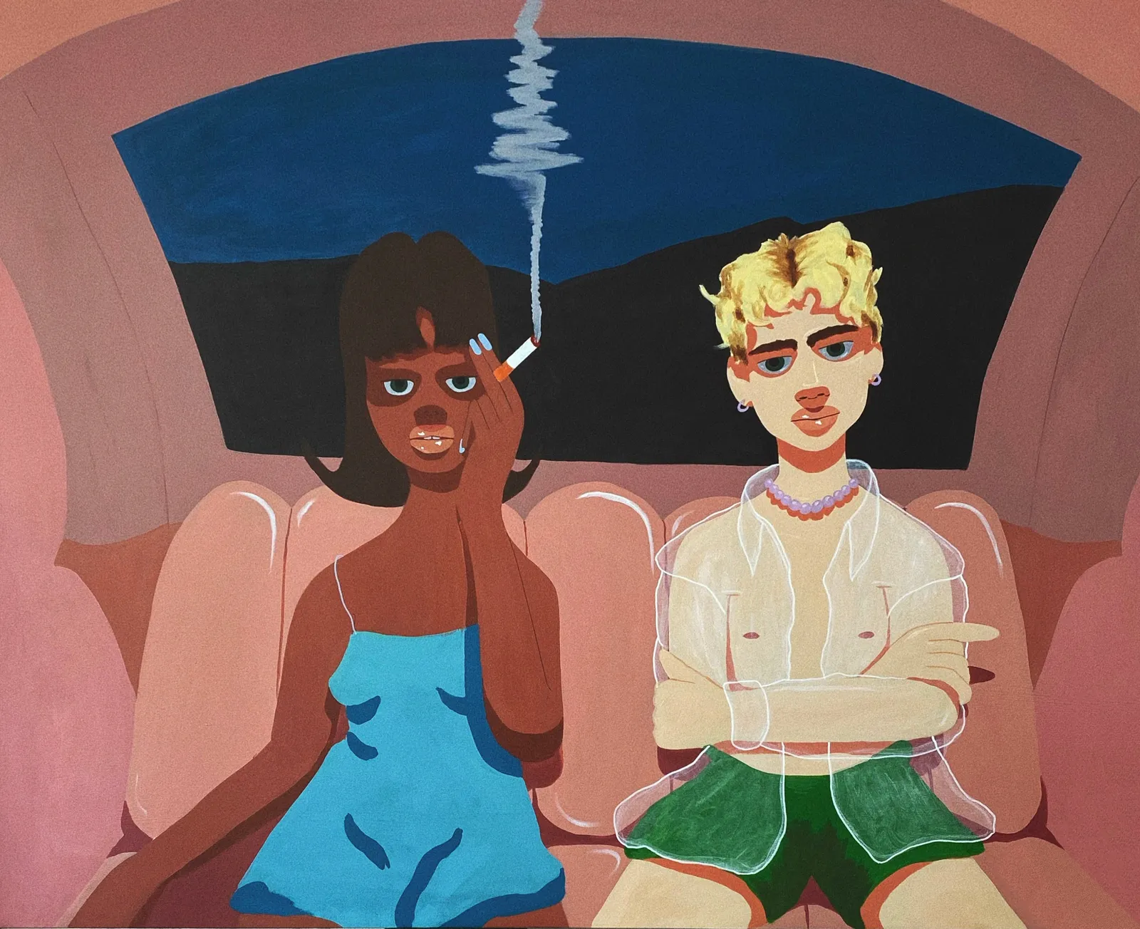 Ben Evans, In The Backseat, 2021