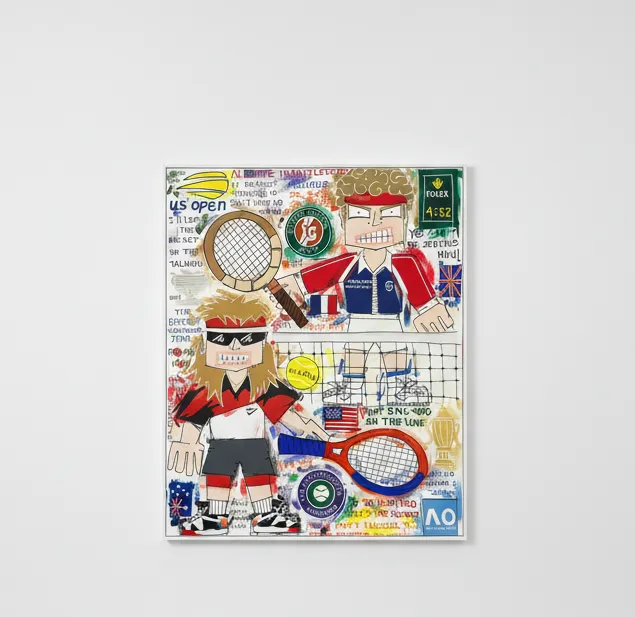 Sol Felpeto, “Agassi vs. McEnroe”