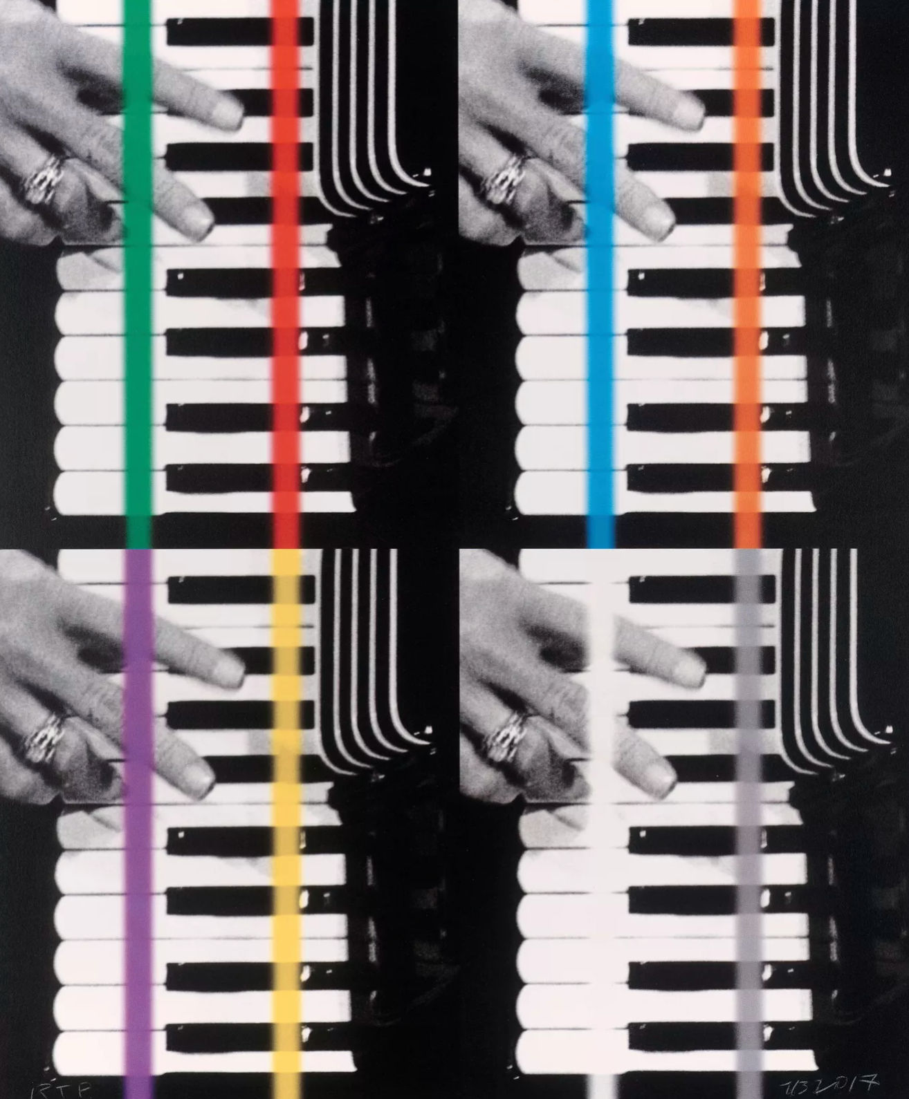 John Baldessari, Concerto for Two, 2018