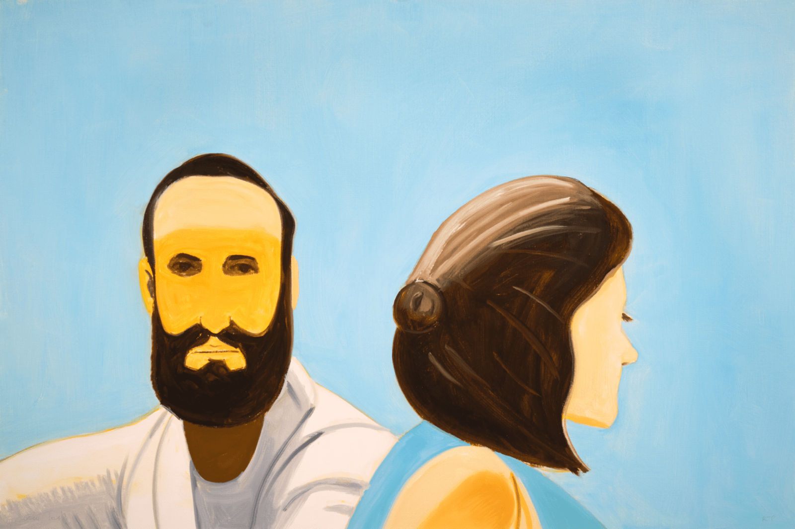 Alex Katz, White Lotus 9, 2023