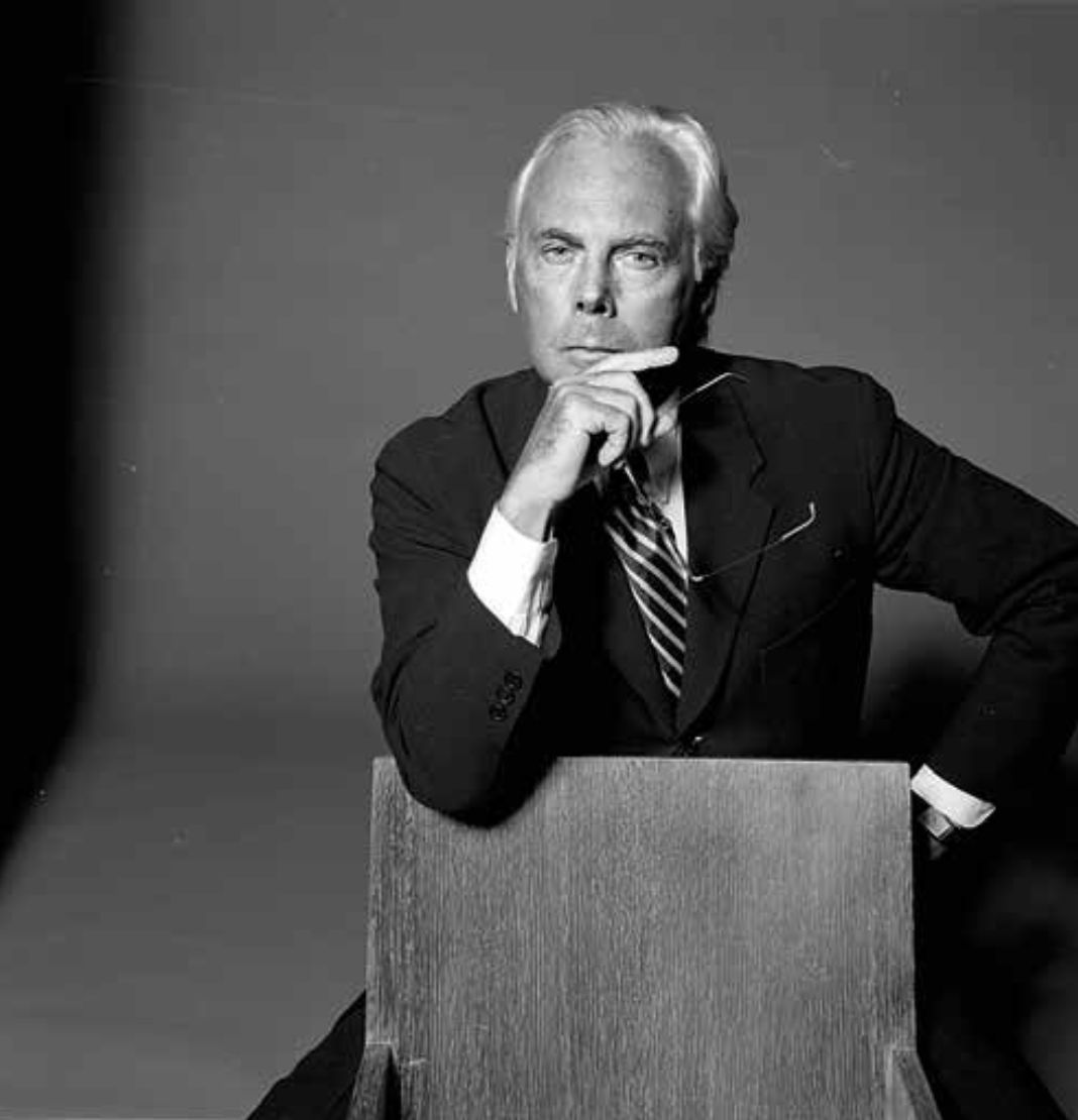 Michel Comte, Giorgio Armani, W Magazine, 1992