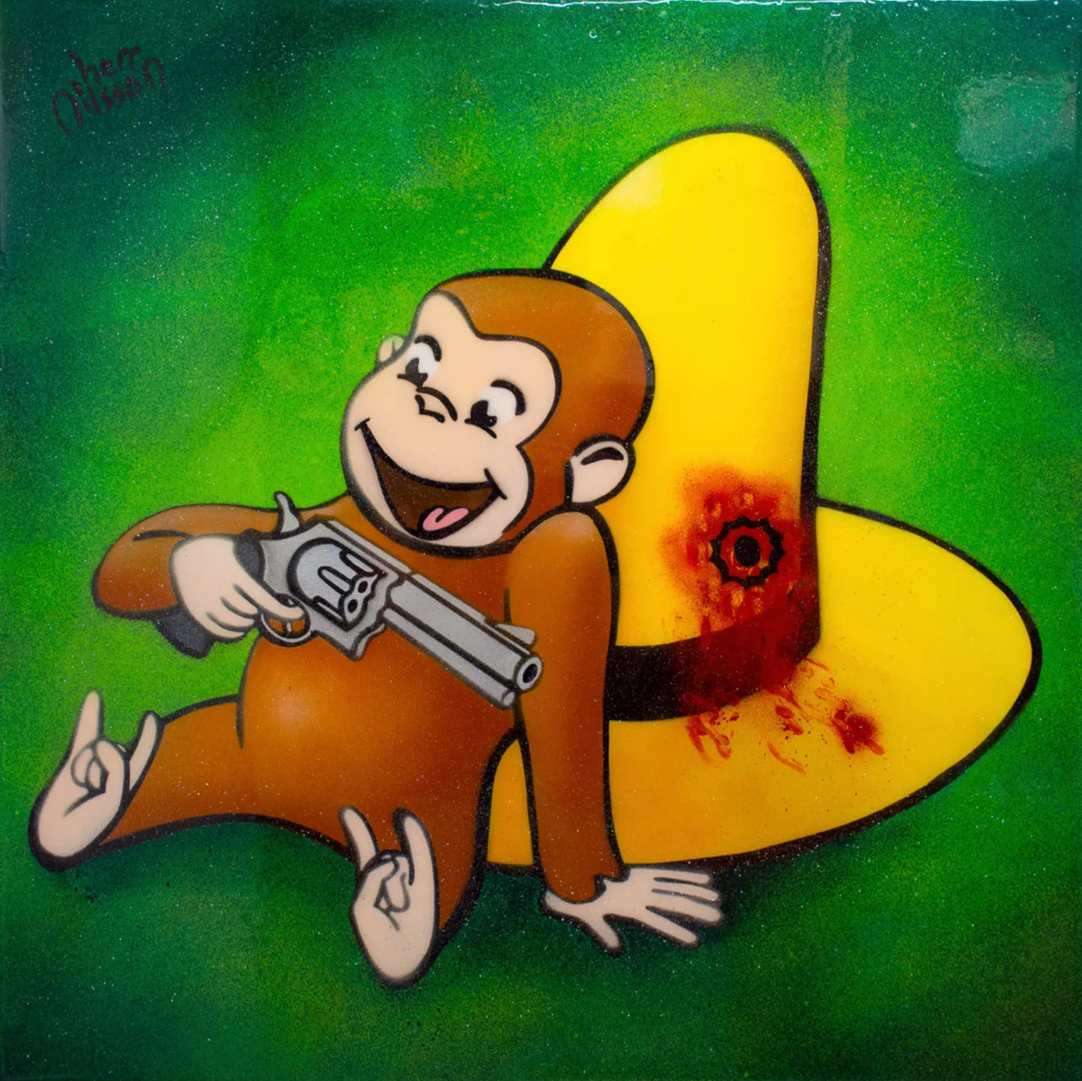 Herr Nilsson, Curious George