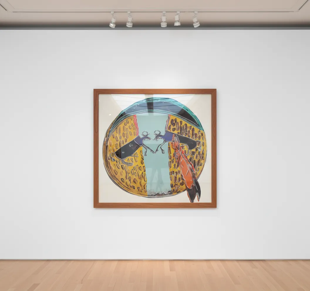 Andy Warhol, Plains Indian Shield F.S. II 382, from Cowboys and Indians , 1986