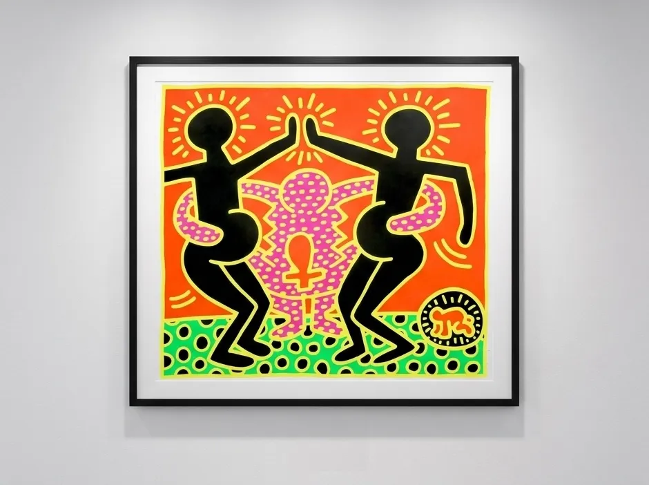Keith Haring, Fertility 4 (Littmann PP. 33) , 1983