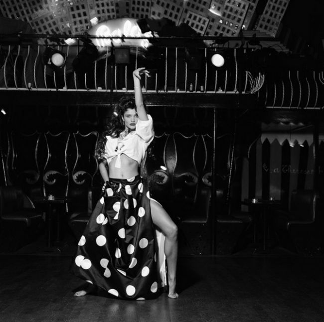 Michel Comte, Helena Christensen Dancer, 1995