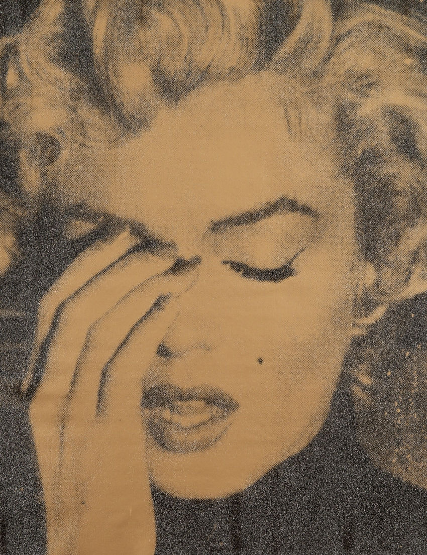 Russell Young, Marilyn Crying, 2013