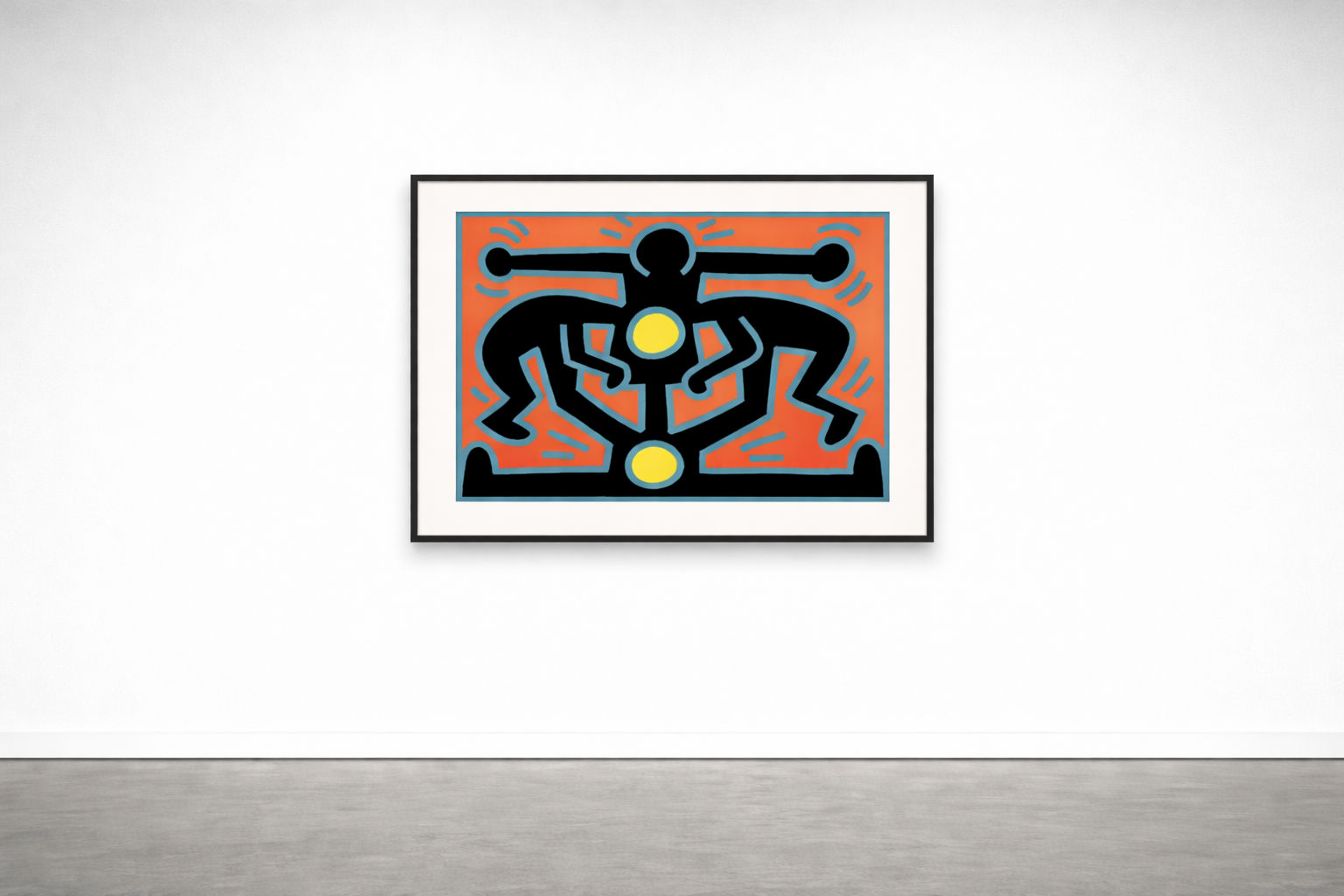Keith Haring, Growing 3 (Littmann PP. 90), 1988