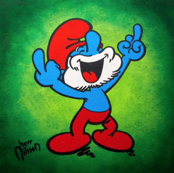 Herr Nilsson, Papa Smurf, 2017