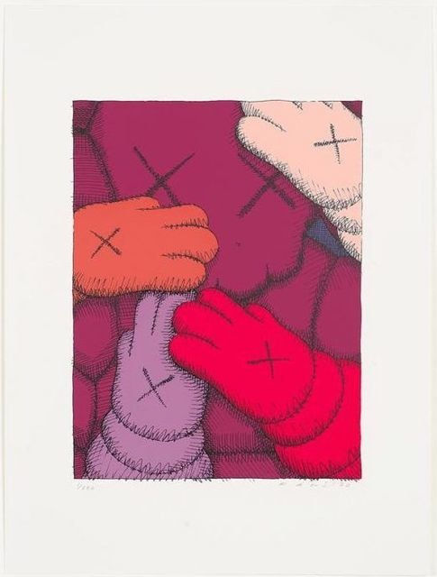 KAWS, Urge II (maroon), 2020