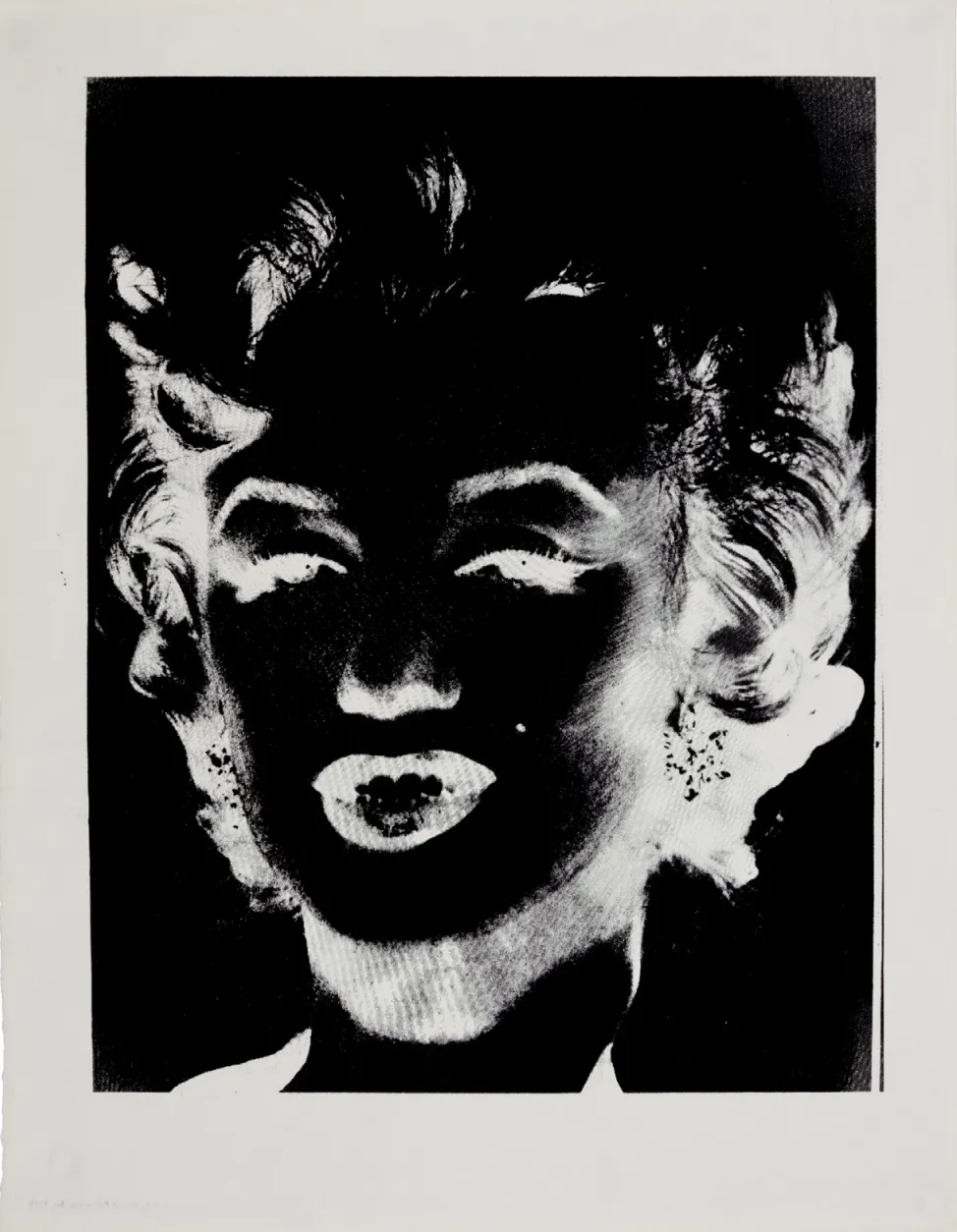 Andy Warhol, Marilyn Monroe (Marilyn; from Reversal series), C. 1978
