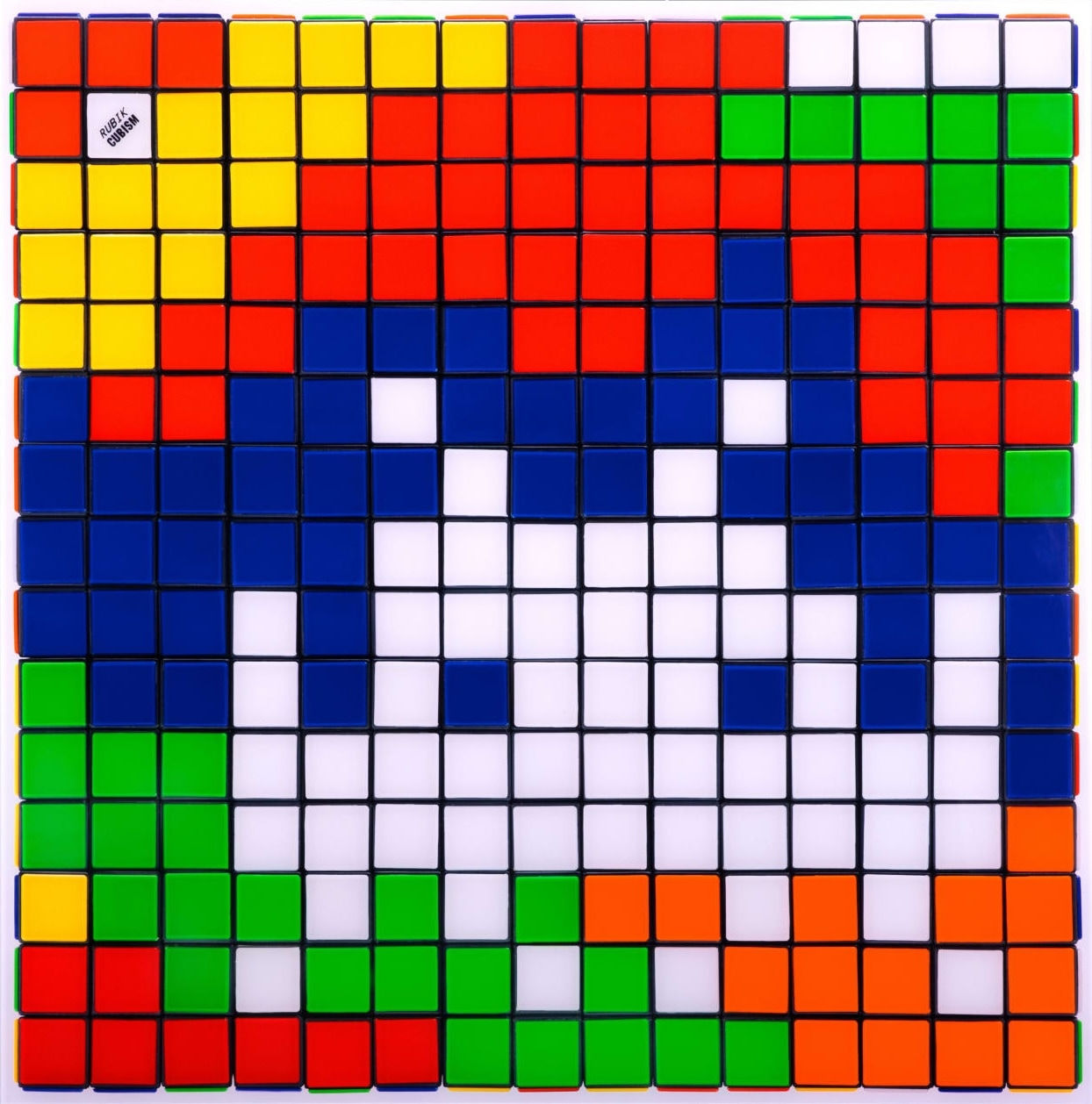 Invader, Rubik Camouflage , 2023