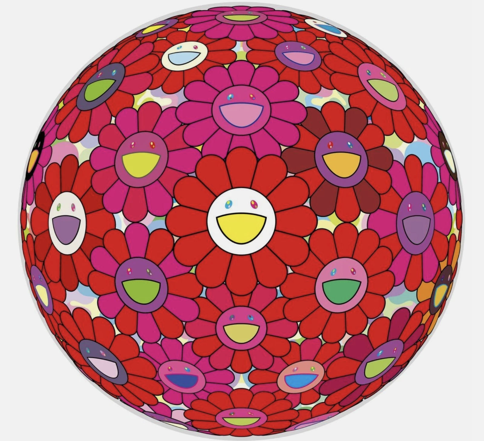 Takashi Murakami, Flowers of Gratitude, 2022