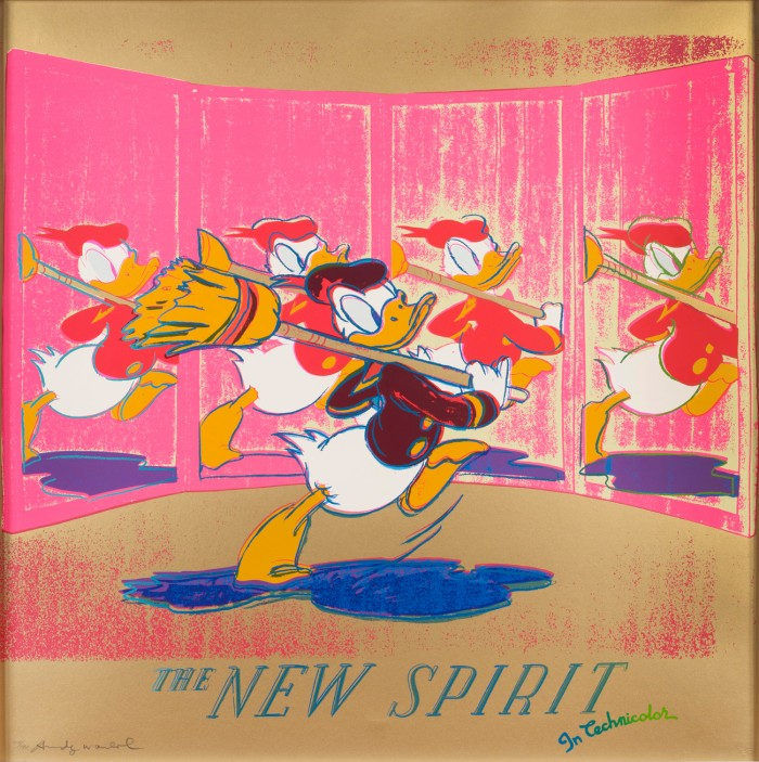 Andy Warhol, The New Spirit Donald Duck FS. II 357 from Ads, 1985