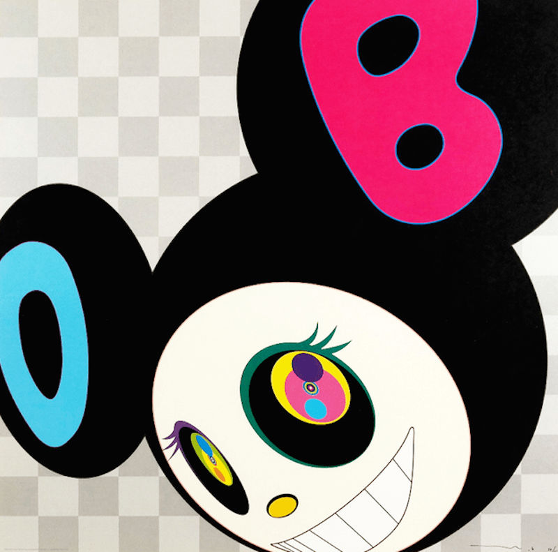 Takashi Murakami, And Then, And Then (Black)