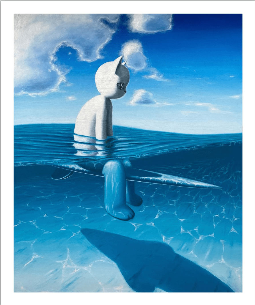 Yokoteen, Apatura (hand embellished print)