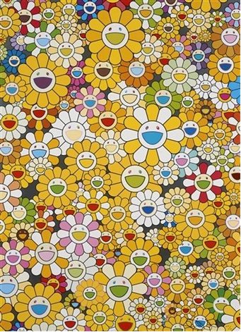 Takashi Murakami, An Homage to Monogold D, 2012
