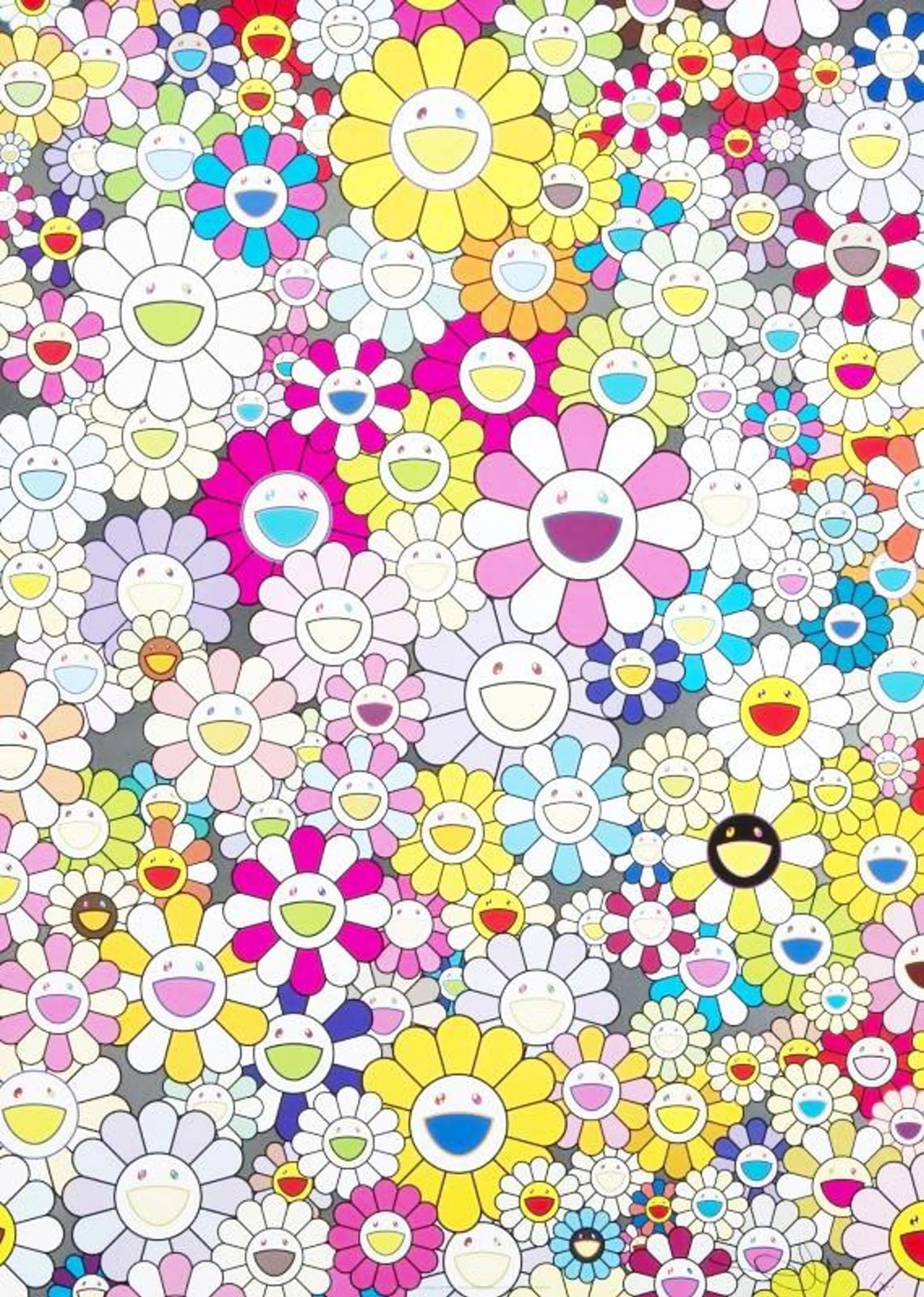 Takashi Murakami, An Homage To Yves Klein, Multicolour B, 2012
