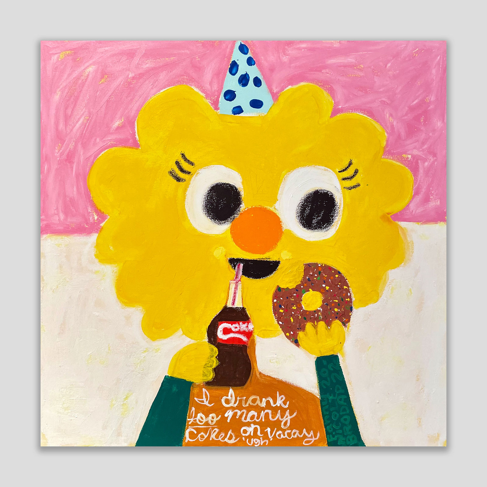 Fanny Brodar, I Drank Too Many Cokes, 2022