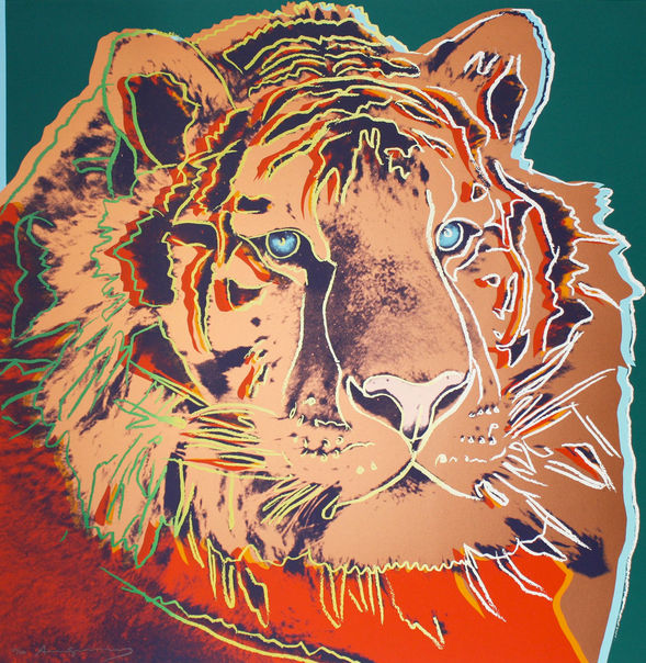 Andy Warhol, Siberian Tiger F.S. II 297 from Endangered Species, 1983