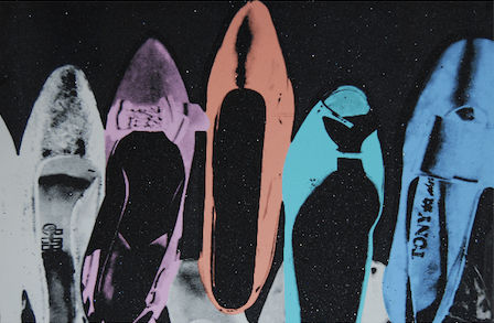 Andy Warhol, Diamond Dust Shoes (Unique)