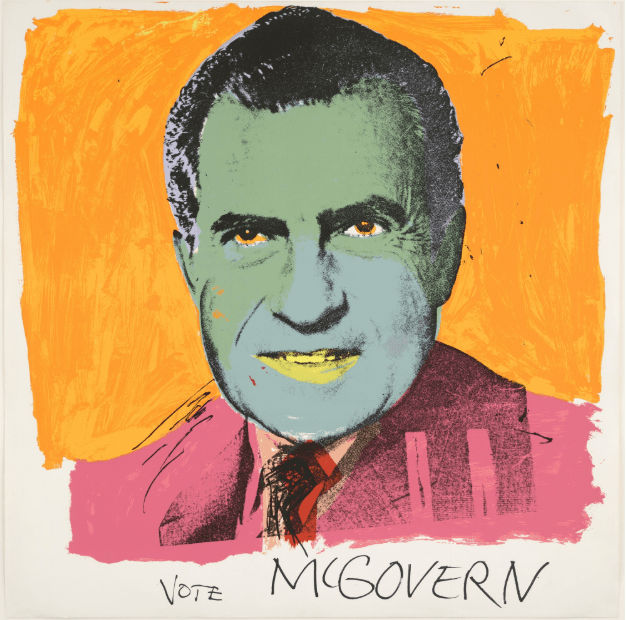 Andy Warhol, Vote McGovern F.S. II 84, 1972