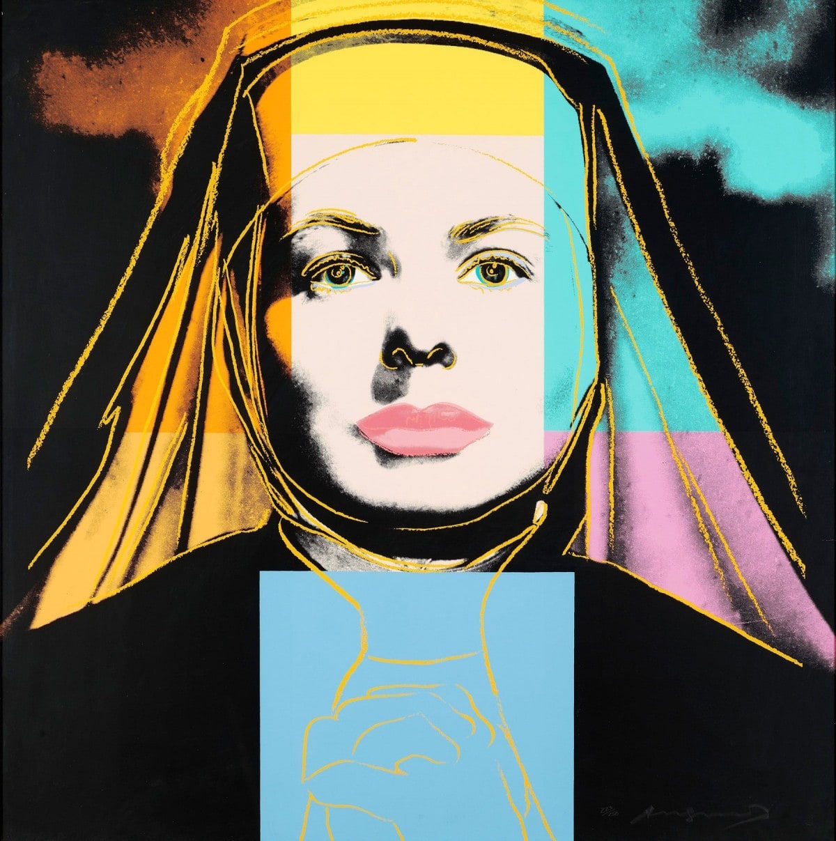 Andy Warhol, Ingrid Bergman The Nun F.S. II 314, 1983