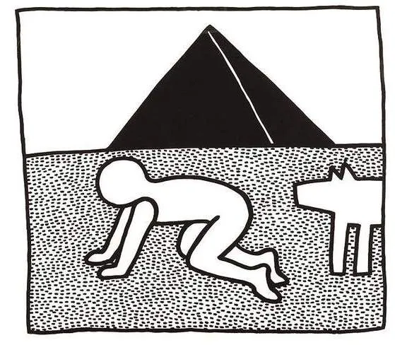 Keith Haring, The Blueprint Drawings (Complete Set), 1990