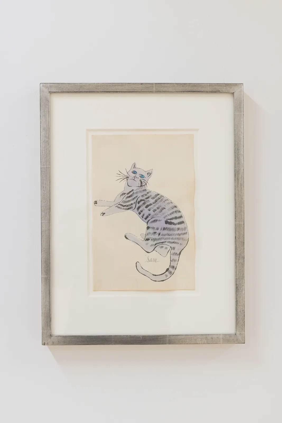 Andy Warhol, F.S. IV 52A, From 25 Cats Named Sam, ca . 1954