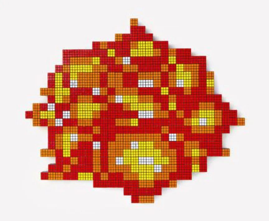 Invader, Rubik Wipe Out, 2018