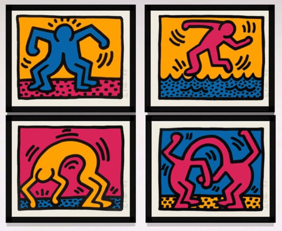 Keith Haring, Pop Shop II (Littmann PP. 96-97), 1988